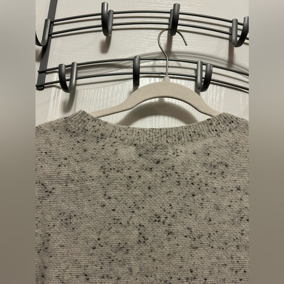 Rag & bone 100% cashmere tunic sweater women’s XS gray speckled quiet luxury - Picture 5 of 15